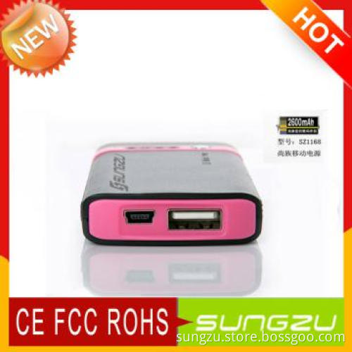 Factory Product! 2600mah Power Power Charger For Smartphone/IPhone